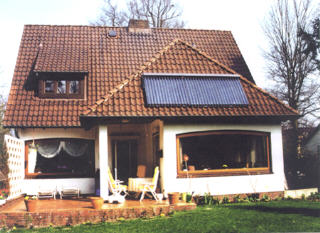 Beispiel für Solaranlage